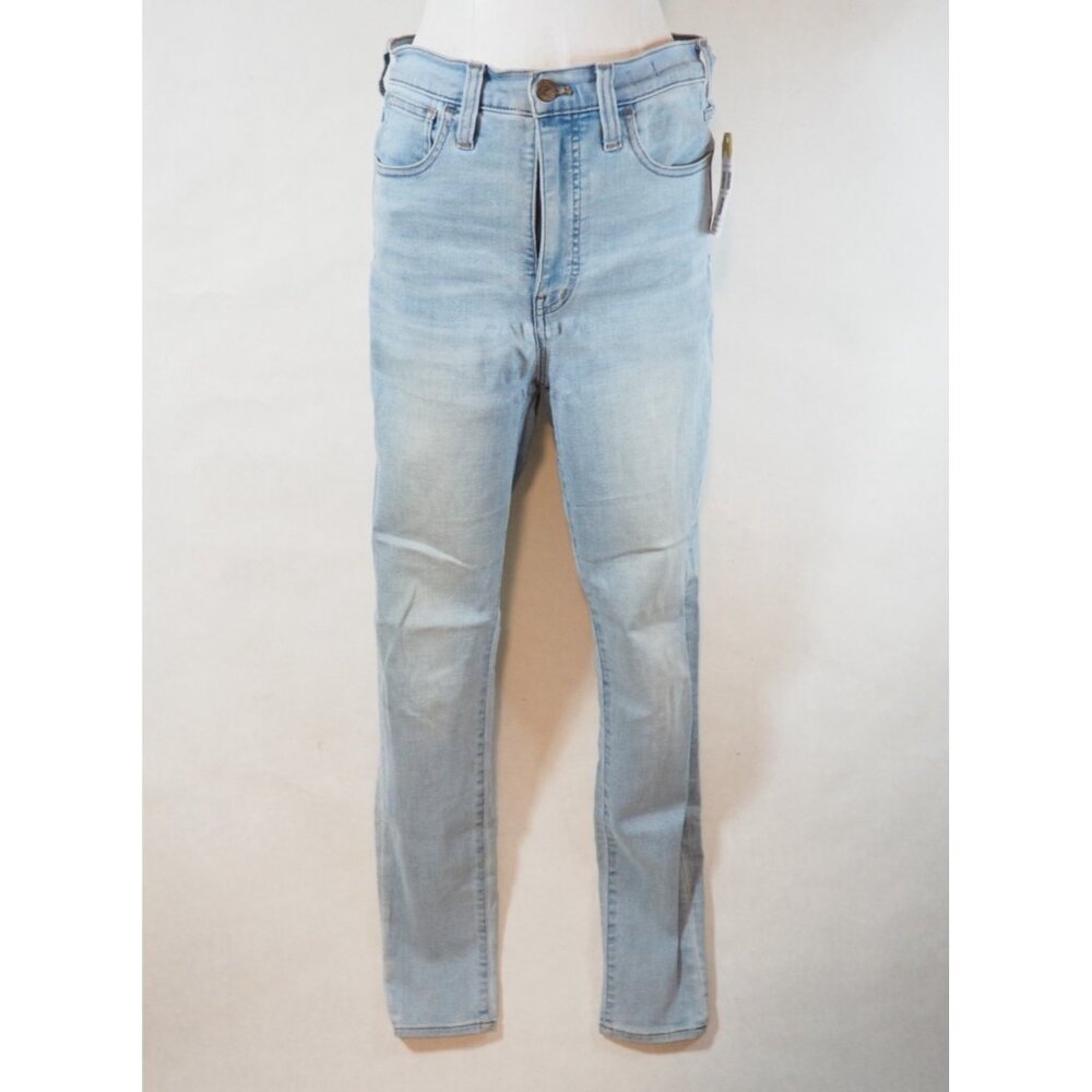 Madewell Light Wash 11" Roadtripper Blue Denim Jeans, Size 27T